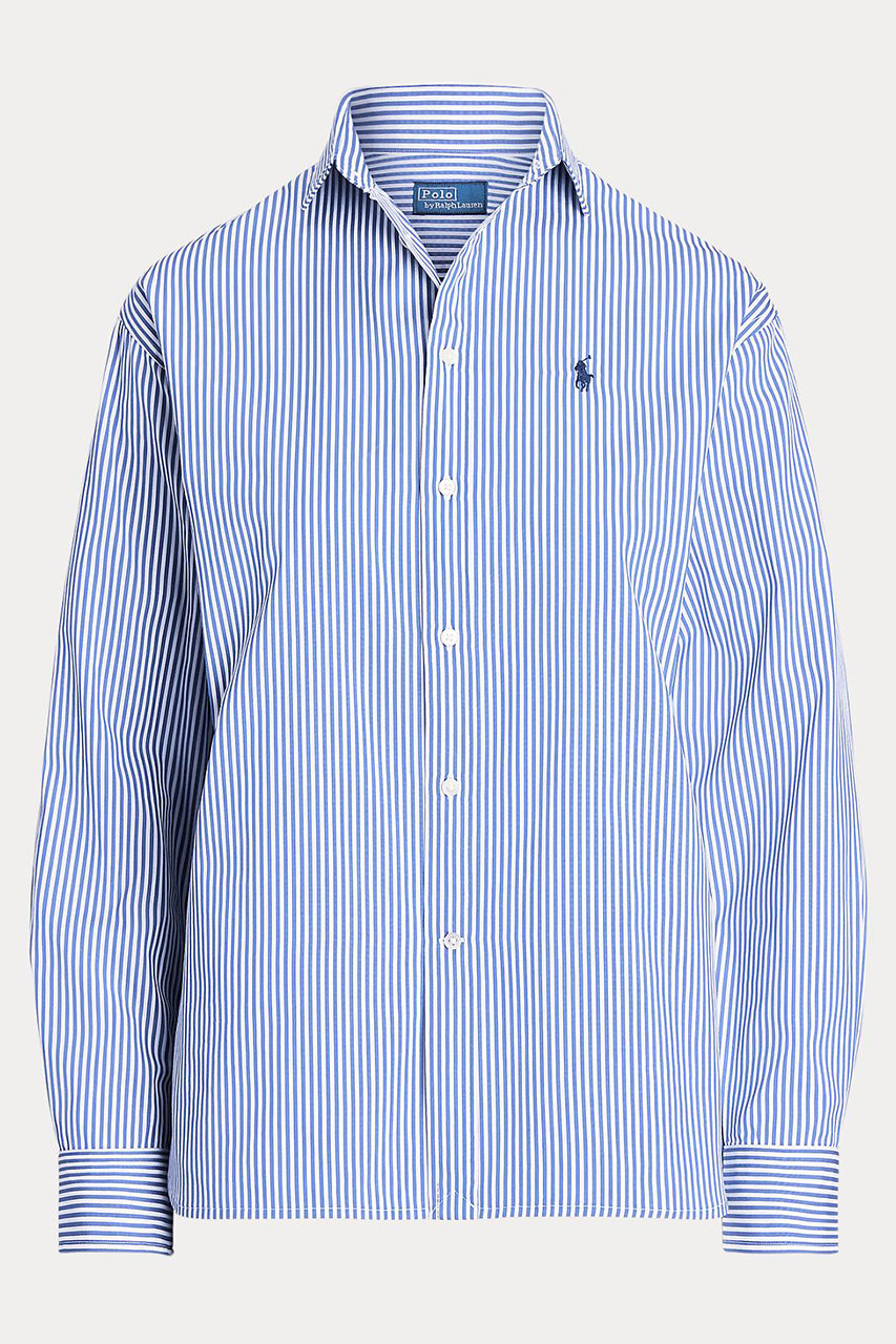 ラルフ ローレン/RALPH LAURENの【POLO RALPH LAUREN】リラックス フィット ストライプド コットン シャツ(カバナブルー/ホワイト/WMPOSHTNDN20240)