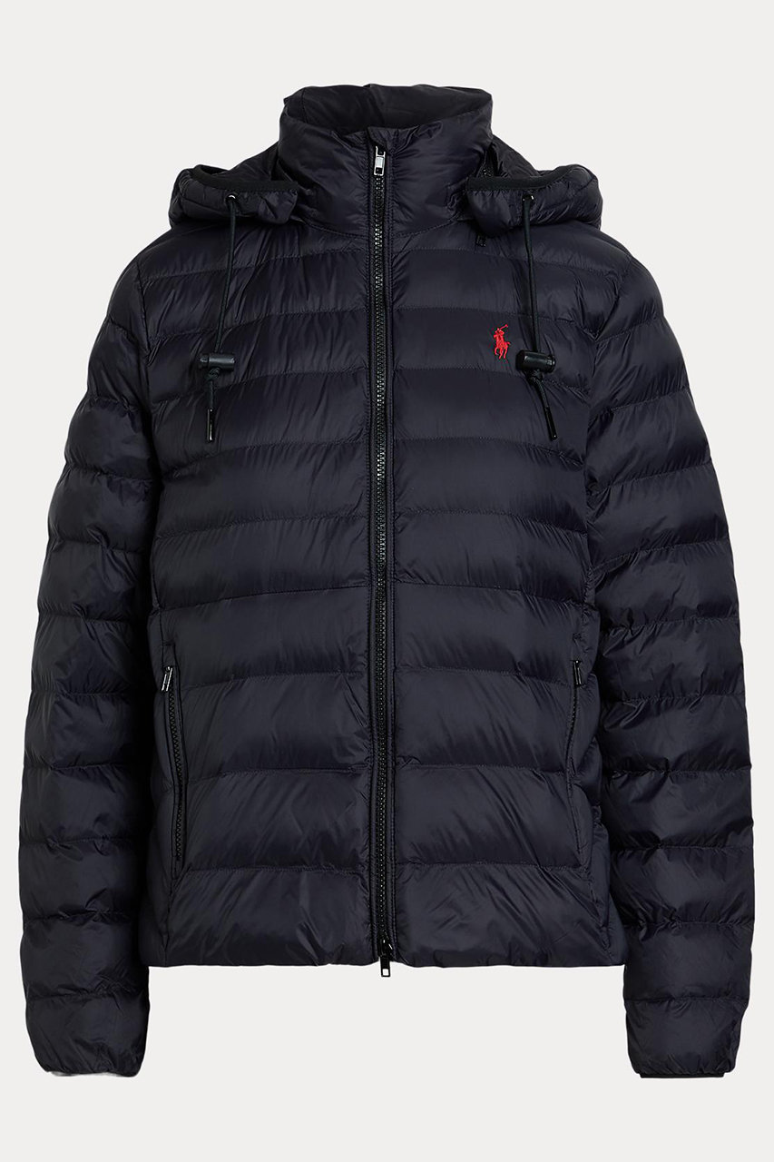 ラルフ ローレン/RALPH LAURENの【POLO RALPH LAUREN】ウォーターレジスタント パッカブル フーデッド ジャケット(ブラック/WMPOOTWN2820316)