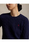 【POLO RALPH LAUREN】ケーブル ウールカシミヤ クルーネック セーター ラルフ ローレン/RALPH LAUREN