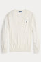 【POLO RALPH LAUREN】コットン Vネック セーター ラルフ ローレン/RALPH LAUREN クリーム