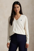 【POLO RALPH LAUREN】コットン Vネック セーター