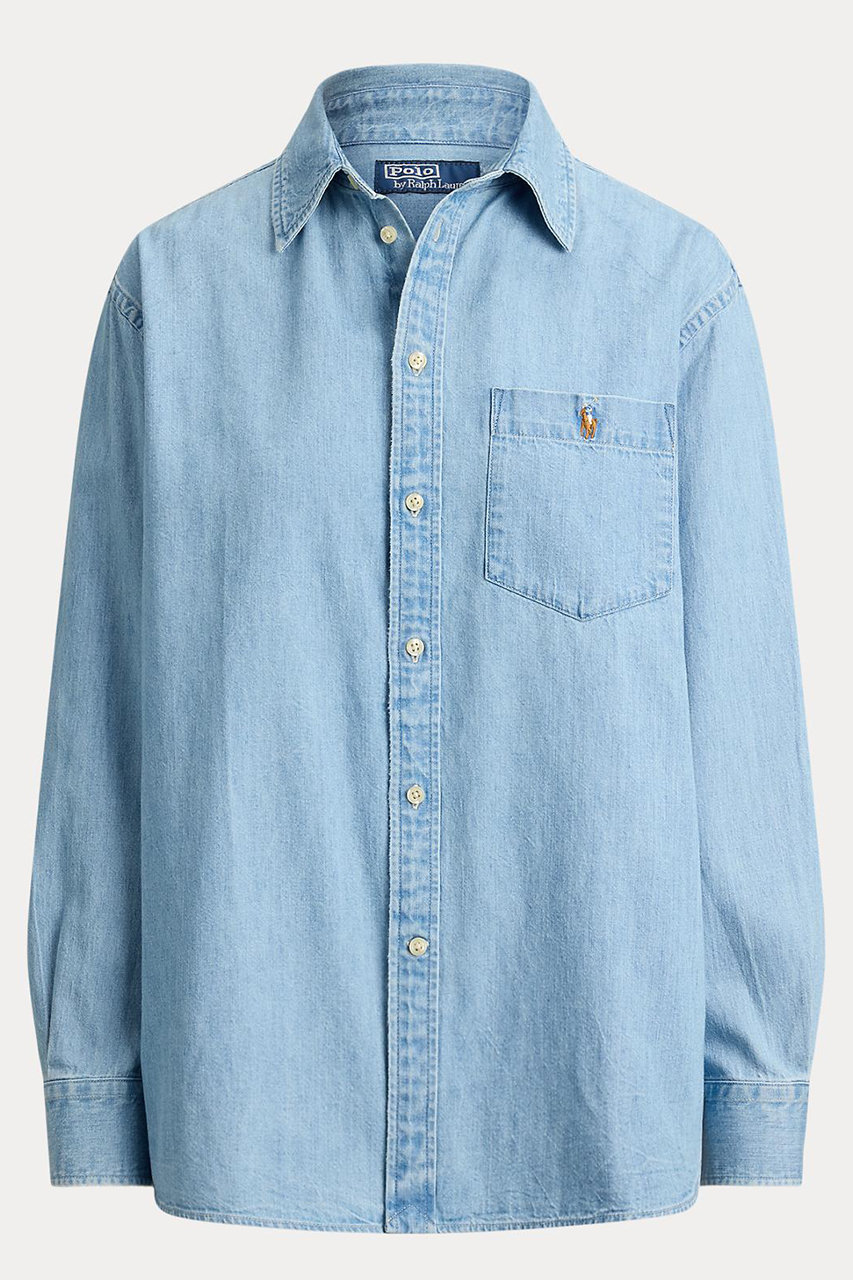 ラルフ ローレン/RALPH LAURENの【POLO RALPH LAUREN】ビッグ デニム シャツ(ブルー/WMPOSHTNDO21175)