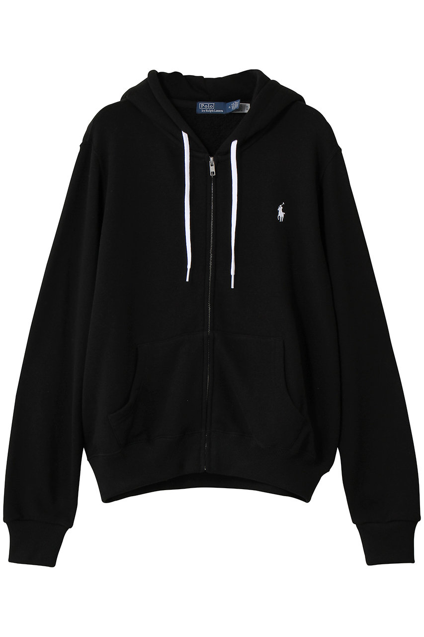 ラルフ ローレン/RALPH LAURENの【POLO RALPH LAUREN】ライトウェイト フリース フルジップ フーディ(ブラック/WMPOKNINFB21035)