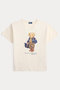 【POLO RALPH LAUREN】Polo ベア コットン ジャージー Tシャツ ラルフ ローレン/RALPH LAUREN ホワイト