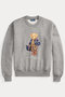 【POLO RALPH LAUREN】Polo ベア フリース クルーネック ラルフ ローレン/RALPH LAUREN グレー