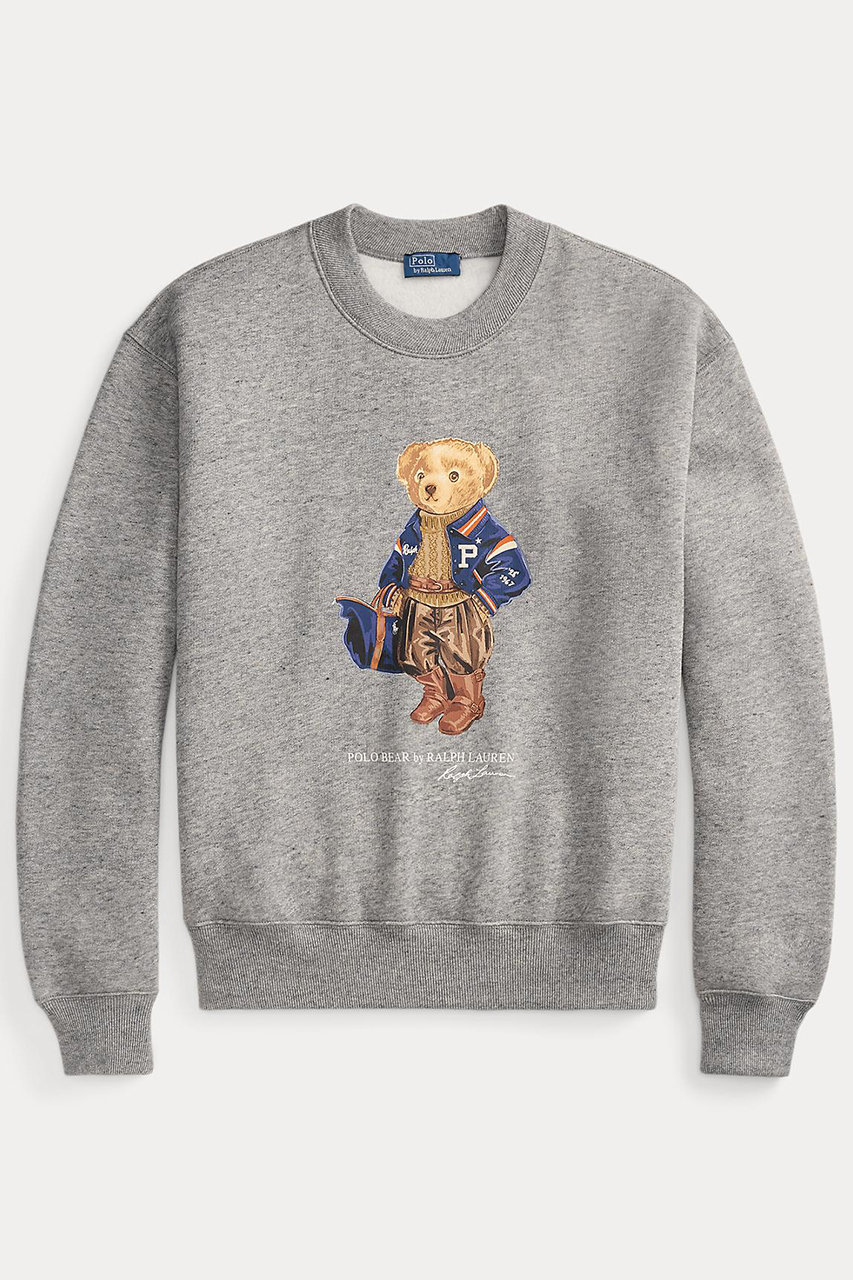 ラルフ ローレン/RALPH LAURENの【POLO RALPH LAUREN】Polo ベア フリース クルーネック(グレー/WMPOKNINFB21096)