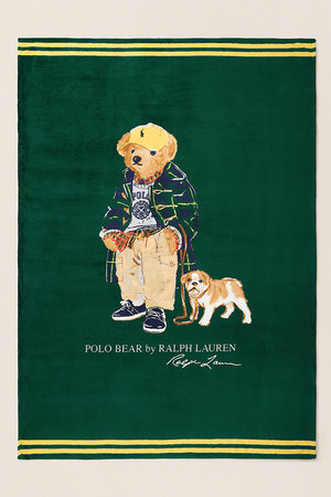 ラルフ ローレン/RALPH LAURENの【Ralph Lauren Home】Toggle Coat Polo ベア スロー ブランケット(510600/510602)