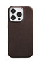 iPhone16 ケース（MagSafe対応） オブジェクツアイオー/objcts.io ダークブラウン