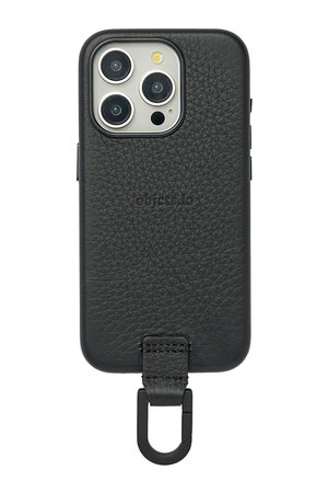 オブジェクツアイオー/objcts.ioのiPhone15 ケース カラビナ付き（MagSafe対応）(141000/141001)