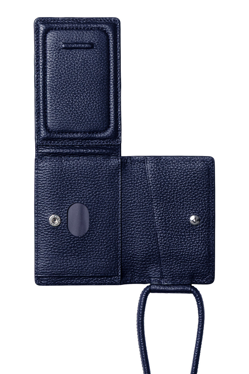 オブジェクツアイオー/objcts.ioのショルダーストラップ付ウォレット（iPhoneアクセサリー）(ミッドナイト/O25A1374FRSSA74)