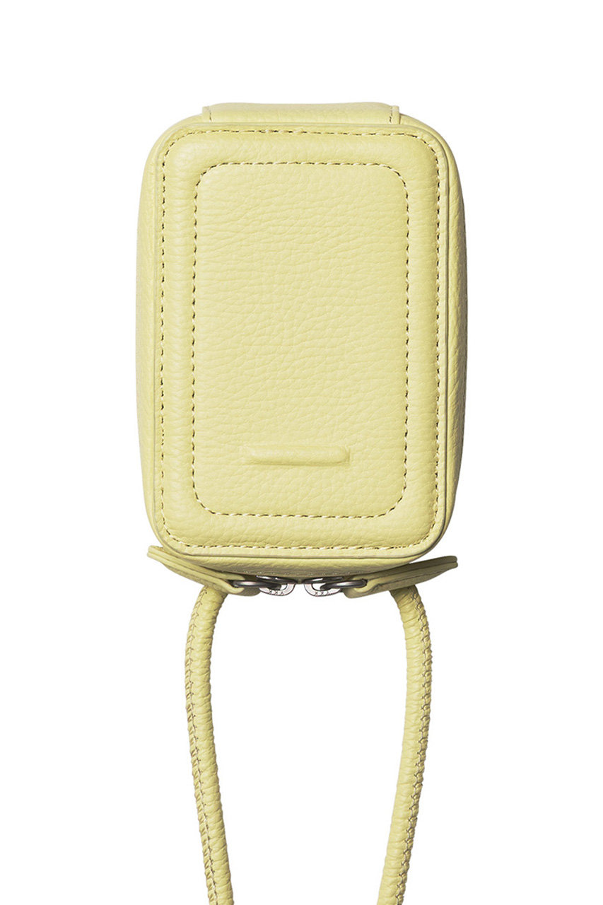オブジェクツアイオー/objcts.ioのショルダーストラップ付マイクロバッグ（iPhoneアクセサリー ）(バターイエロー/O25S1271FRSSA35)