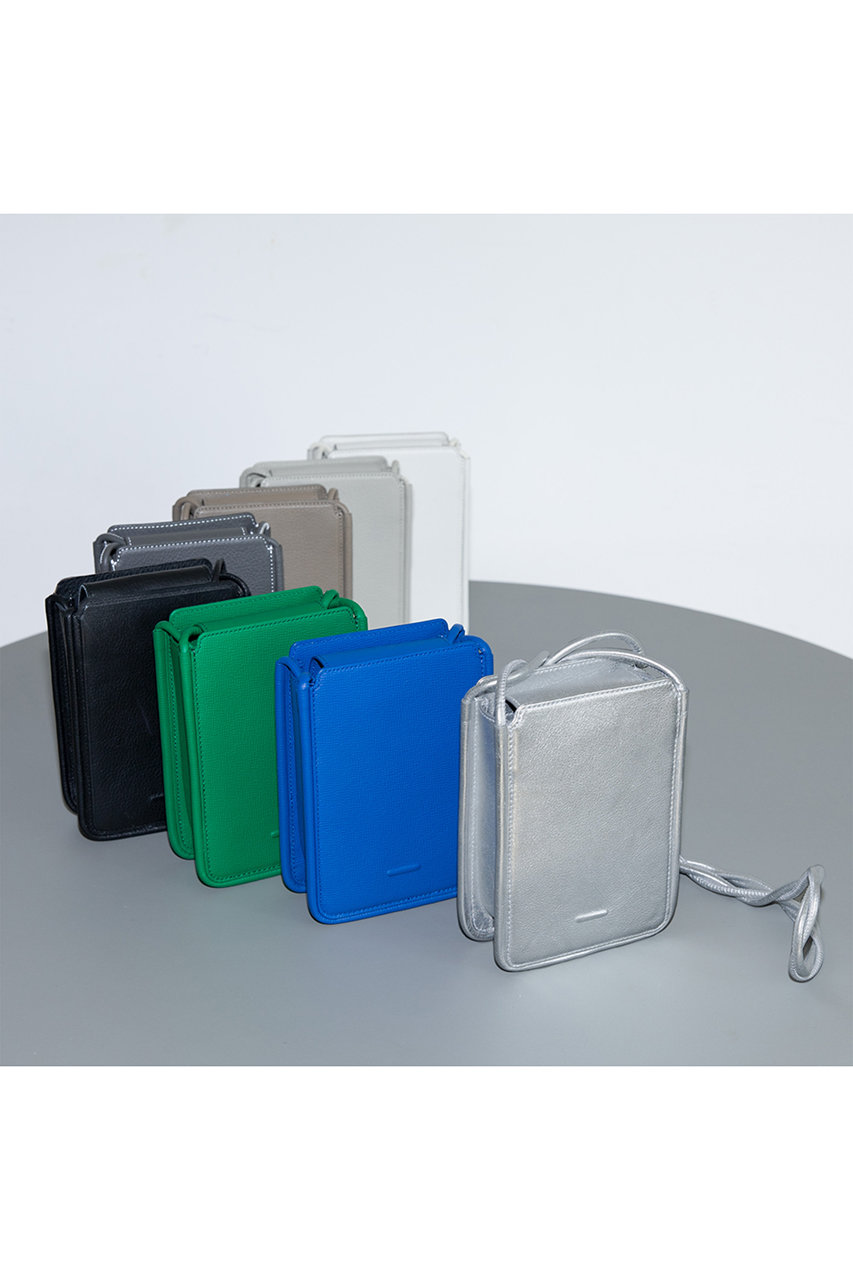 objcts.io(オブジェクツアイオー)｜ウォレットバッグ ワイド/ブラック