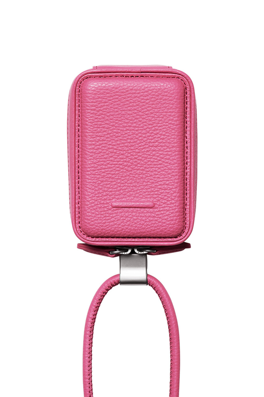 デタッチャブルストラップ付レザーマイクロバッグ(iPhoneアクセサリー )