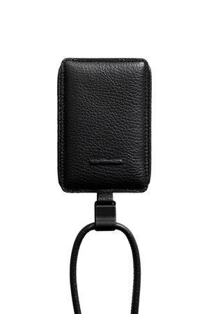 オブジェクツアイオー/objcts.ioのデタッチャブルストラップ付レザースリムカードホルダー（iPhoneアクセサリー ）(141000/141099)