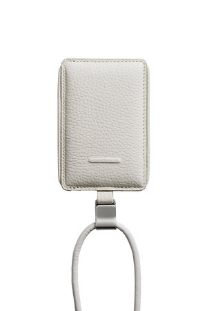 オブジェクツアイオー/objcts.ioのデタッチャブルストラップ付レザースリムカードホルダー（iPhoneアクセサリー ）(141000/141099)