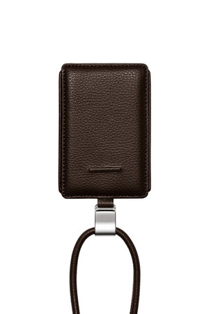 オブジェクツアイオー/objcts.ioのデタッチャブルストラップ付レザースリムカードホルダー（iPhoneアクセサリー ）(141000/141099)