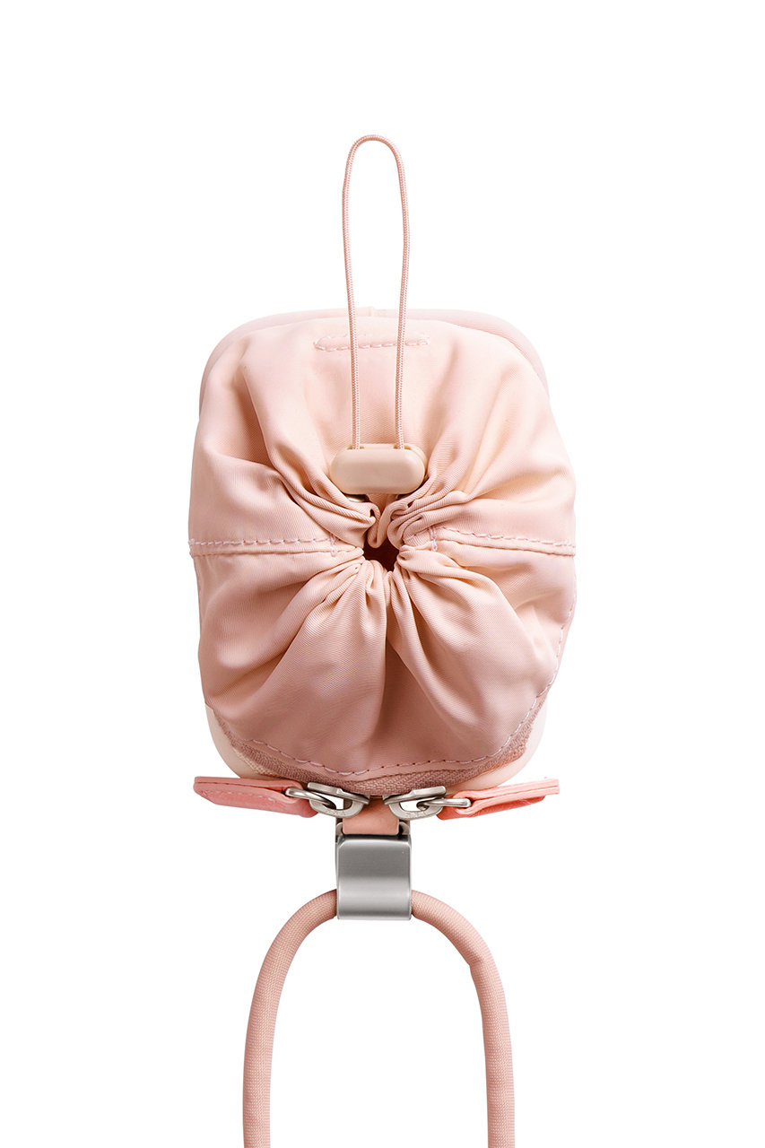 デタッチャブルストラップ付ナイロンパース(iPhoneアクセサリー )