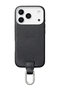 iPhone17 ケース カラビナ付き（MagSafe対応） オブジェクツアイオー/objcts.io チャコール