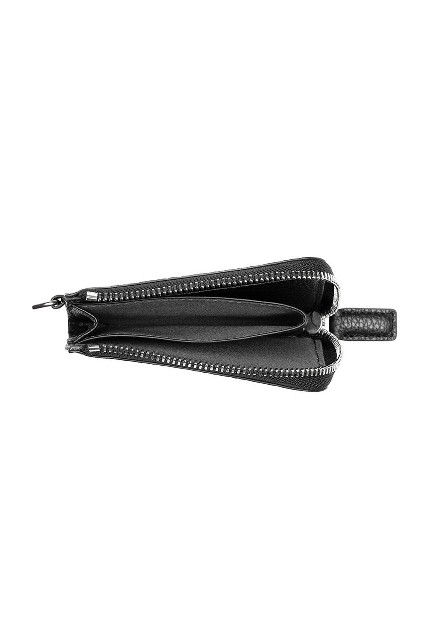 objcts.io(オブジェクツアイオー)｜マイクロジップウォレット/ブラック