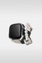 【受注生産】レザーハイブリッド ダブルラップバンド パール for Apple Watch オブジェクツアイオー/objcts.io ホワイトベージュ【限定】