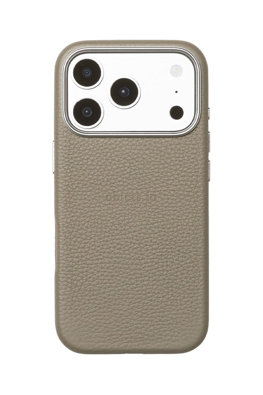 objcts.io iPhone18 ケース（MagSafe対応） (グレージュ, 18 Pro) オブジェクツアイオー ELLE SHOP
