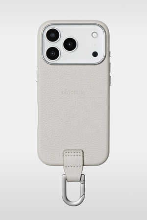 オブジェクツアイオー/objcts.ioのiPhone18 ケース カラビナ付き（MagSafe対応）(141000/141001)