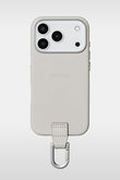 iPhone18 ケース カラビナ付き（MagSafe対応）