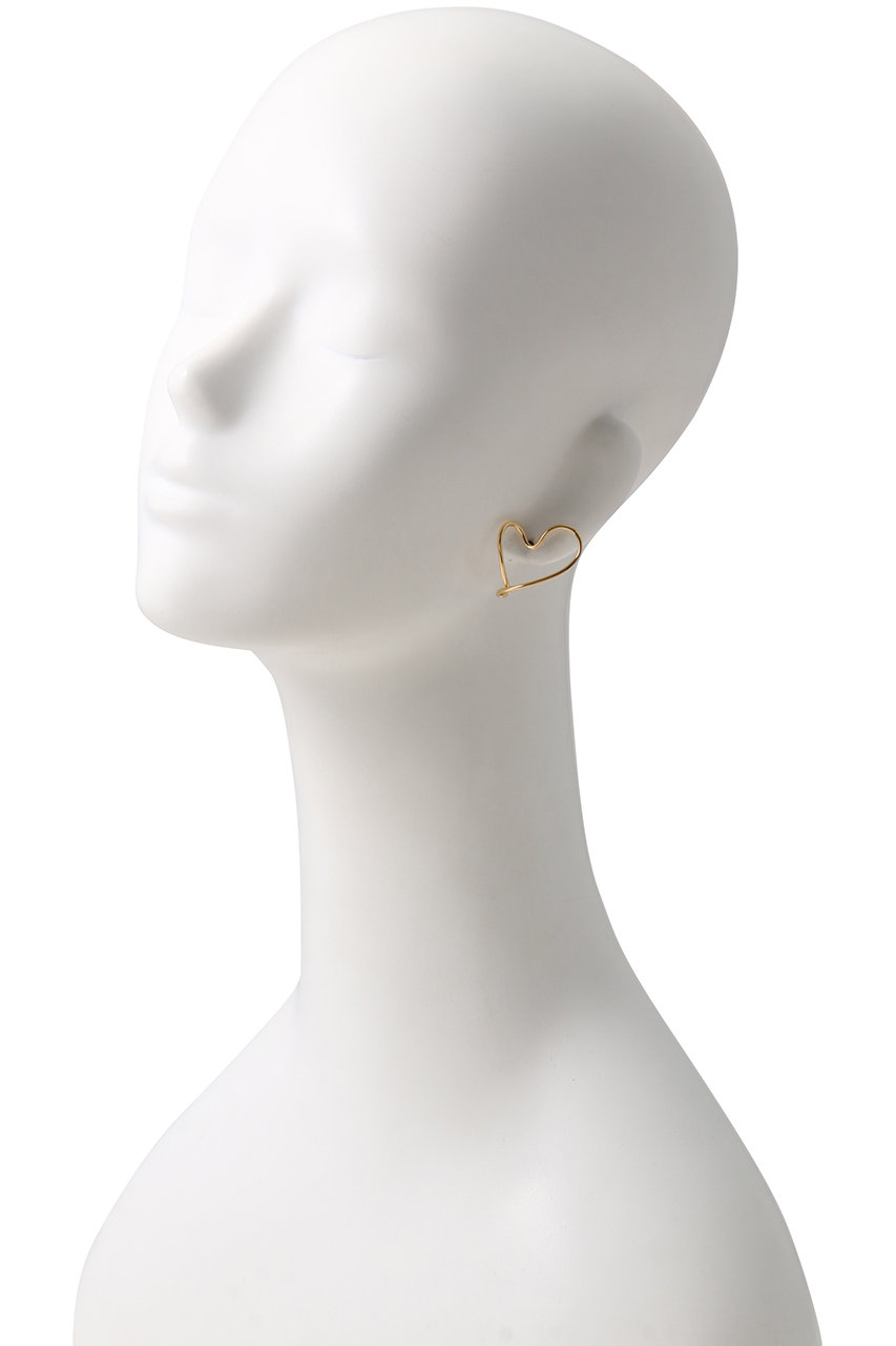 BAR Jewellery(バー ジュエリー)｜DANCING HEARTS ピアス/ゴールド の