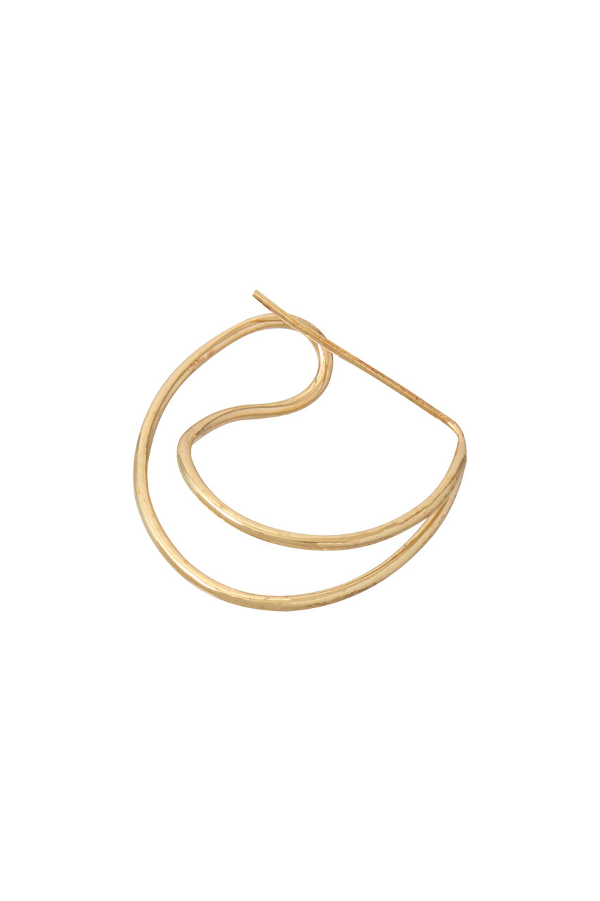値下！【未使用】定価3.4万 K18xS925 BARJEWELLERY ピアス ビズー公式】ロードクロサイト PT K18(18金) ピアス(片耳