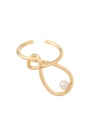 バー ジュエリー/BAR JewelleryのEBB AND FLOW イヤーカフ WITH PEARL（片耳用）(150100/150101)