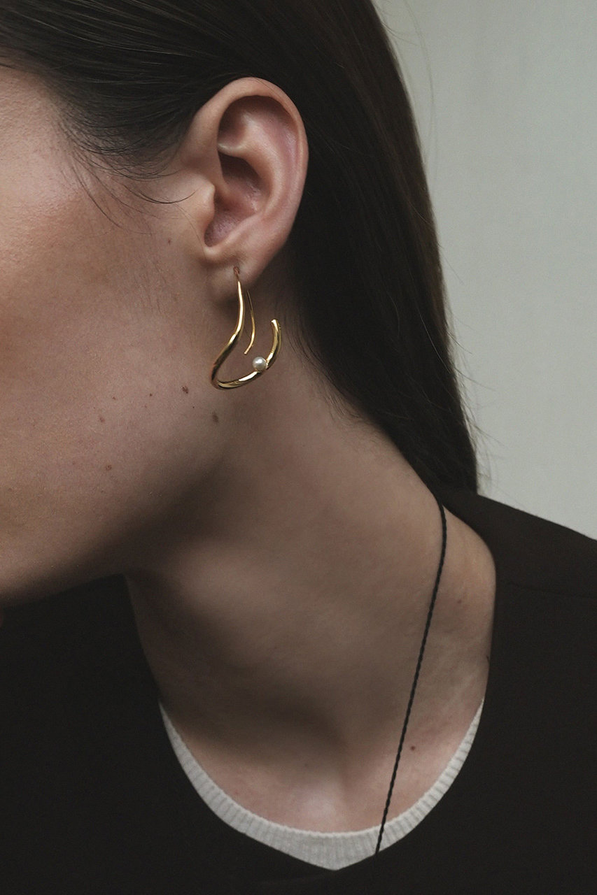 mederu jewelry メデルジュエリー　ピアス　bar pierce Plain bar pierce / 現品 – MEDERU