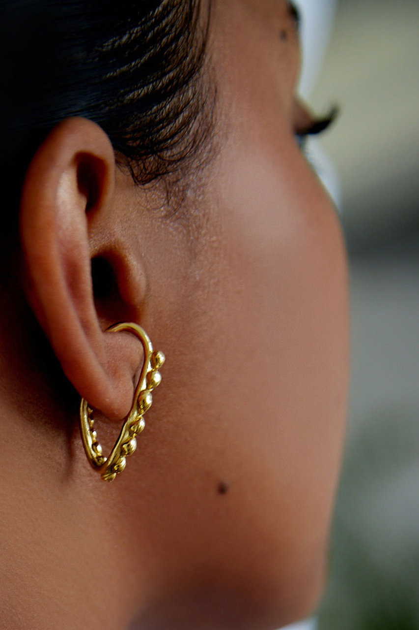 BAR Jewellery(バー ジュエリー)｜BLOT イヤーカフ（片耳用）/ゴールド