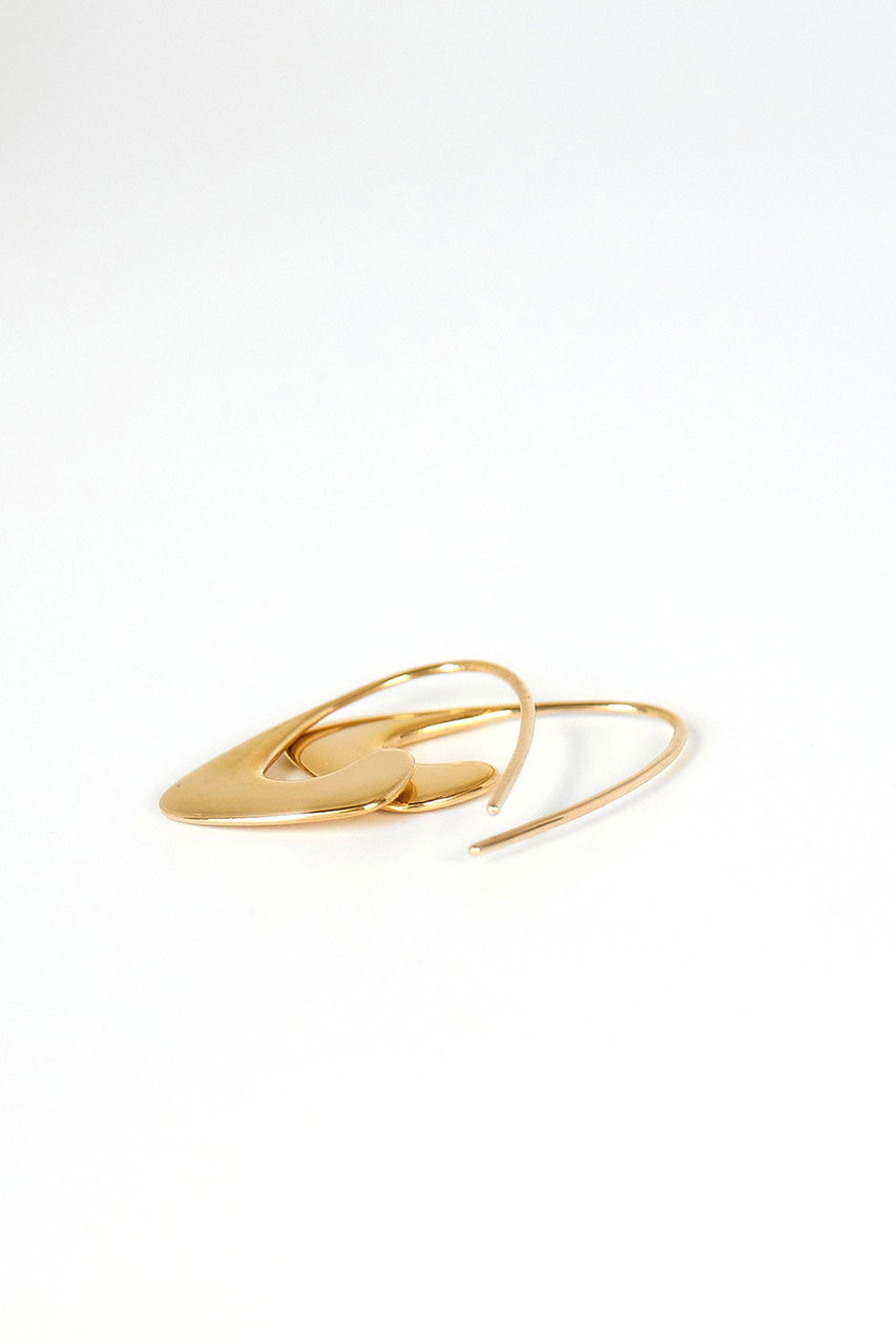 BAR Jewellery(バー ジュエリー)｜CURB ピアス/ゴールド の通販