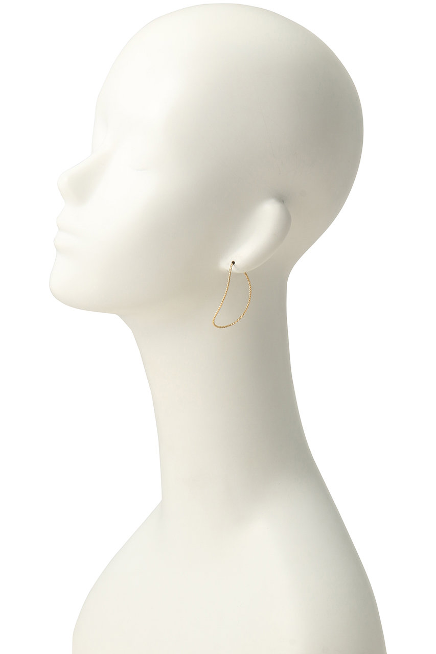 BAR Jewellery(バー ジュエリー)｜TWISTED CONTOUR ピアス/ゴールド の