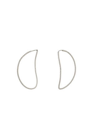 バー ジュエリー/BAR JewelleryのTWISTED CONTOUR ピアス(150100/150101)