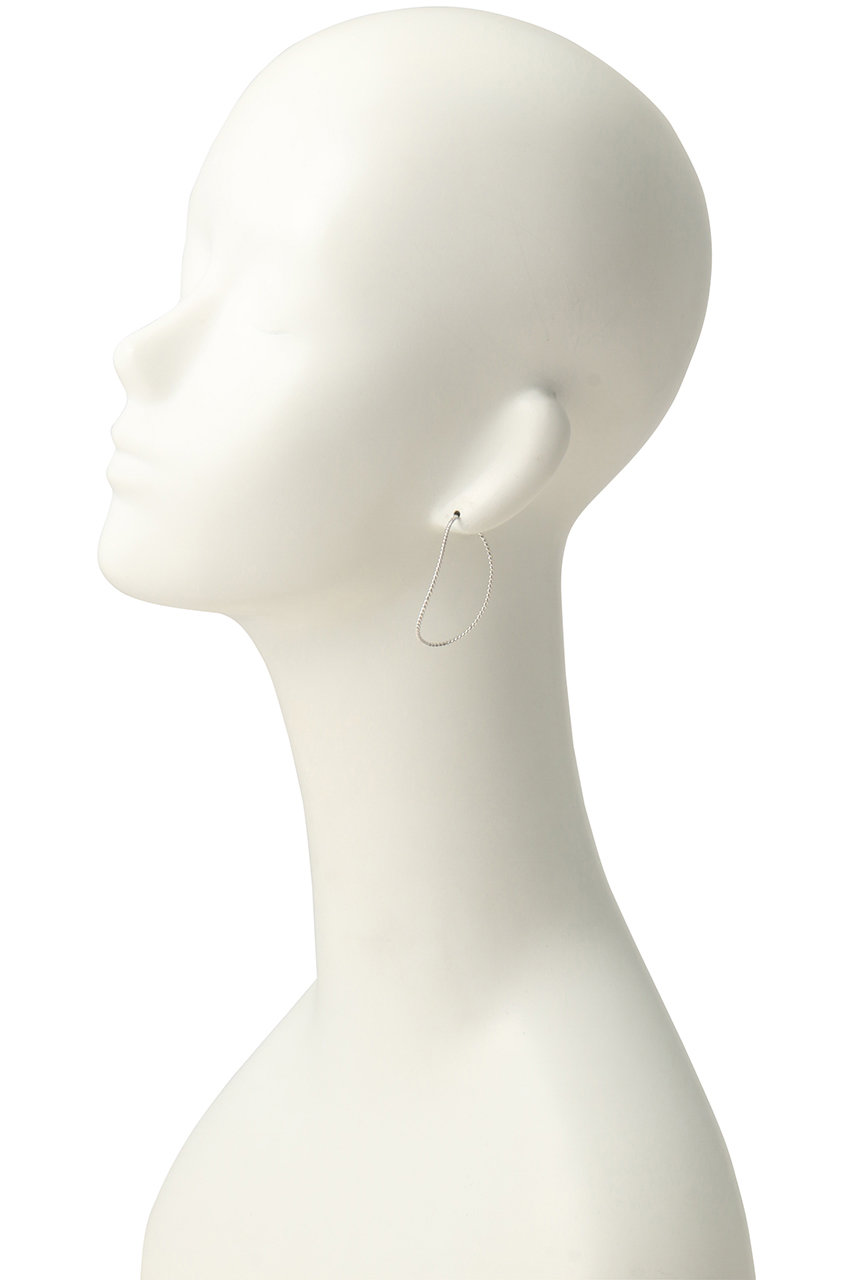 BAR Jewellery(バー ジュエリー)｜TWISTED CONTOUR ピアス/シルバー の