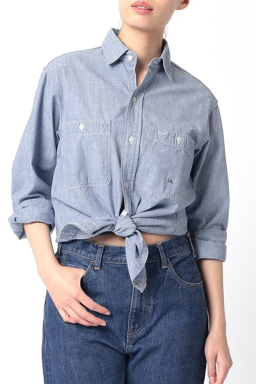 J.B. ATTIRE(ジェービーアタイア)｜RIVIERA CHAMBRAY SHIRT/BLUE の