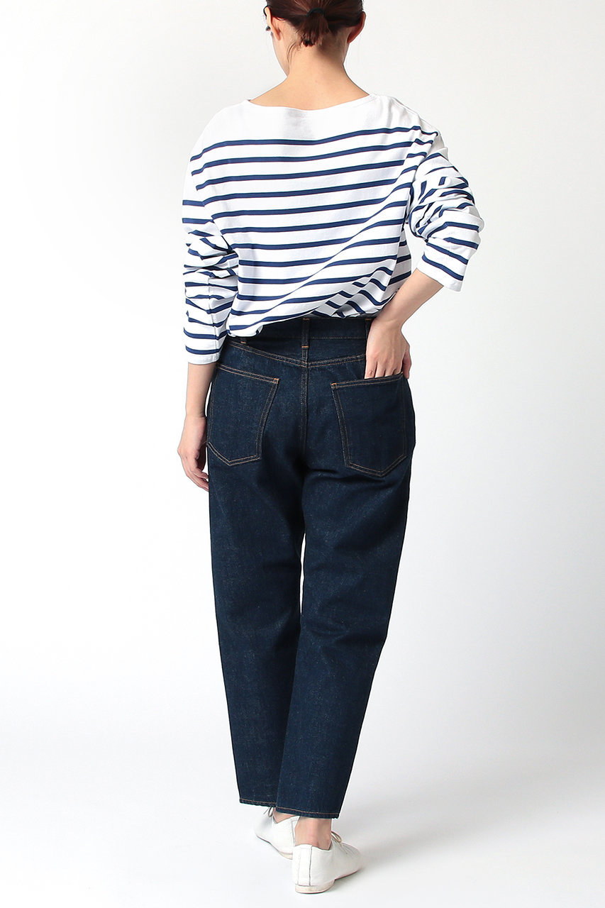 J.B. ATTIRE(ジェービーアタイア)｜CHAMB?RY BASQUE SHIRT/WHITE×BLUE