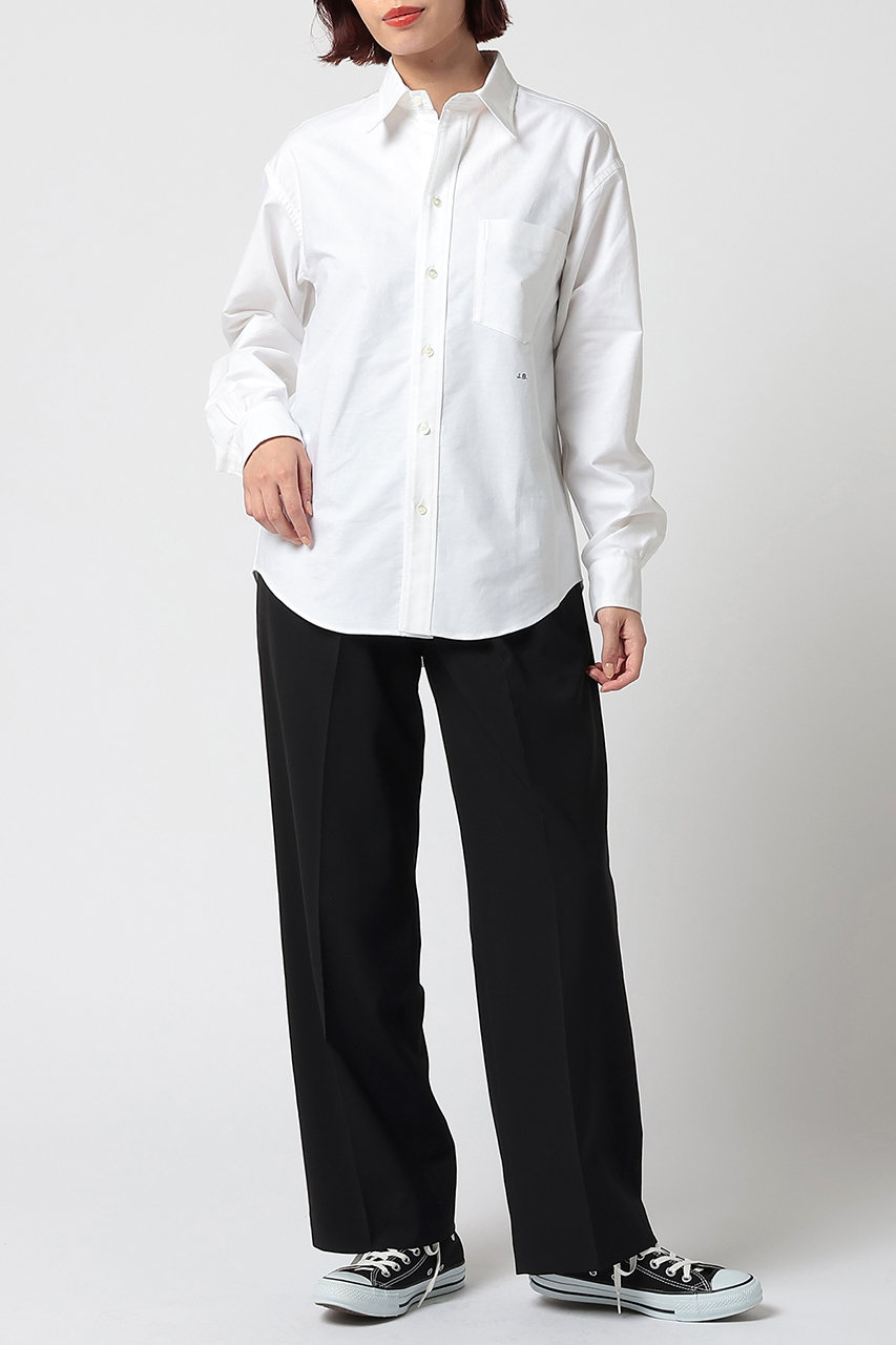 口コミ・レビューで人気商品を探そう J.B. ATTIRE(ジェービーアタイア)｜TRIBECA SHIRT/WHITE の通販 トップス