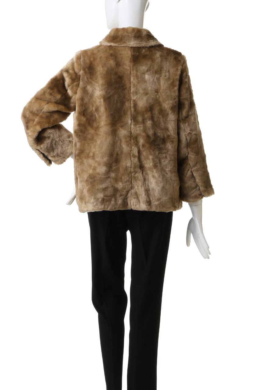 J.B. ATTIRE(ジェービーアタイア)｜NEW YORK FUR JACKET/ブラウン の