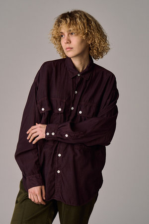 キャサリン・ハムネット/KATHARINE HAMNETTの【UNISEX】パラシュートロングテイルシャツ(110400/110403)