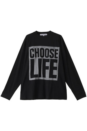 ネイバーフッドxキャサリンハムネット　ロンT　XL　黒　プリント　カットソー ネイバーフッド x キャサリンハムネットがTシャツコレクションを