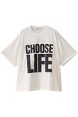 【定価1.5万】キャサリンハムネット KATHARINE HAMNETT *eclat別注/CHOOSE LIFE スローガンTシャツ*M綿半袖(2-2506-299)【31G52】 KATHARINE HAMNETT×eclat(キャサリン・ハムネット×エクラ)の