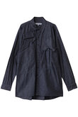 【UNISEX】マルチポケットデニムシャツ