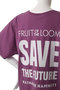 【UNISEX】【Fruit of the Loom × KATHARINE HAMNETT】コラボレーションTシャツ キャサリン・ハムネット/KATHARINE HAMNETT