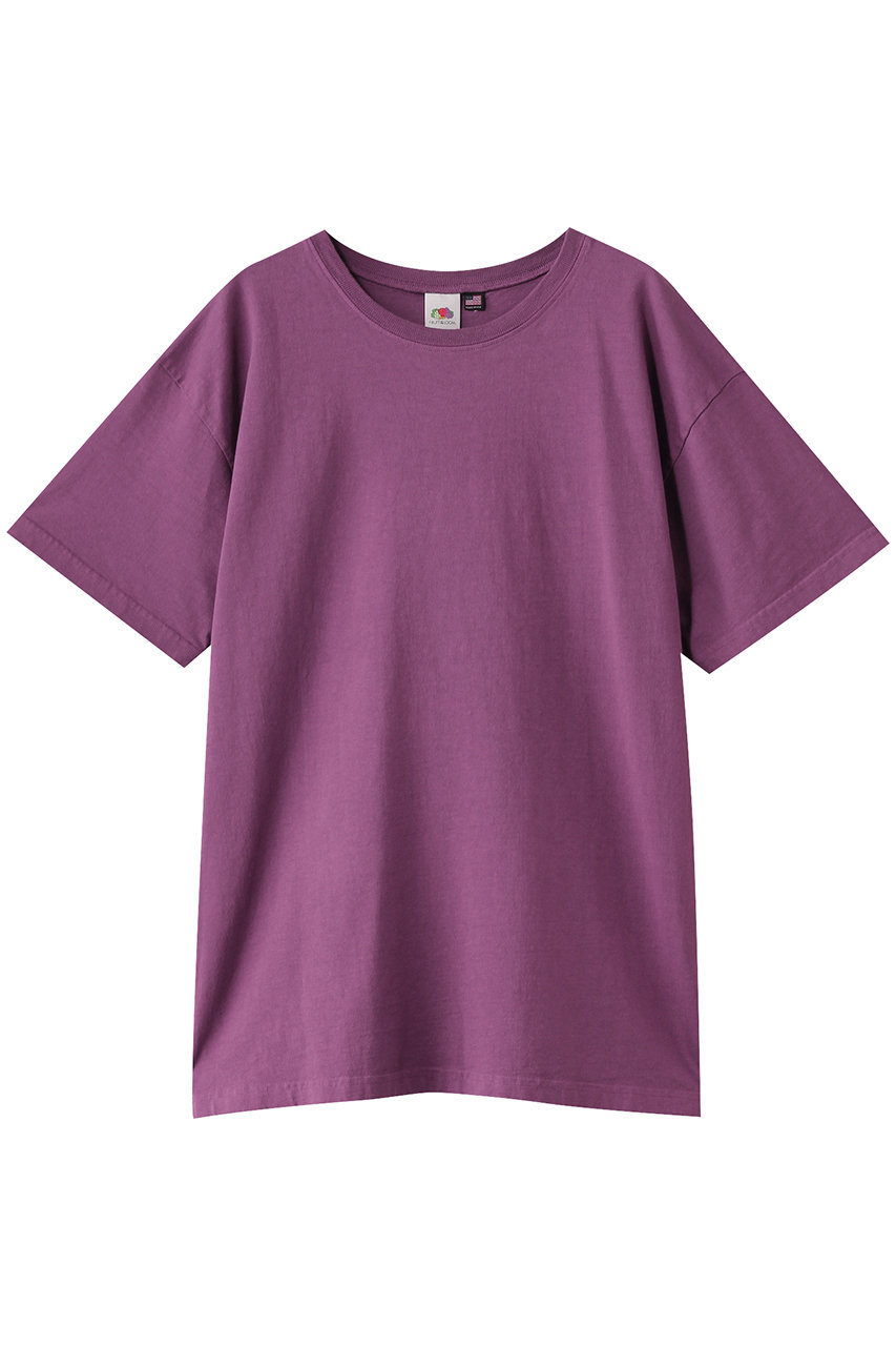 KATHARINE HAMNETT 【UNISEX】【Fruit of the Loom × KATHARINE HAMNETT】コラボレーションTシャツ (グレープ, M) キャサリン・ハムネット ELLE SHOP KATHARINE HAMNETT 【UNISEX】【Fruit of the Loom × KATHARINE HAMNETT】コラボレーションTシャツ (グレープ, M) キャサリン・ハムネット ELLE SHOP