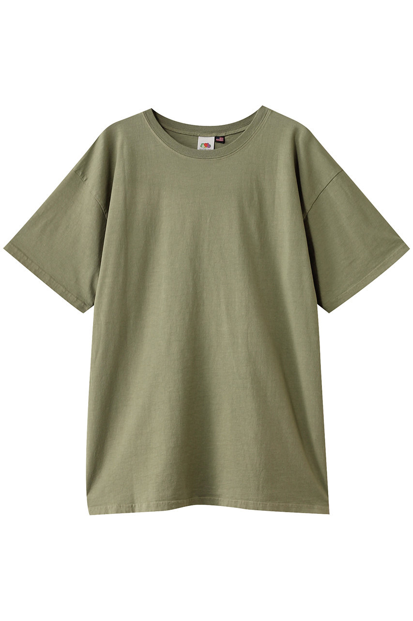 KATHARINE HAMNETT 【UNISEX】【Fruit of the Loom × KATHARINE HAMNETT】コラボレーションTシャツ (グリーン, M) キャサリン・ハムネット ELLE SHOP KATHARINE HAMNETT 【UNISEX】【Fruit of the Loom × KATHARINE HAMNETT】コラボレーションTシャツ (グリーン, M) キャサリン・ハムネット ELLE SHOP