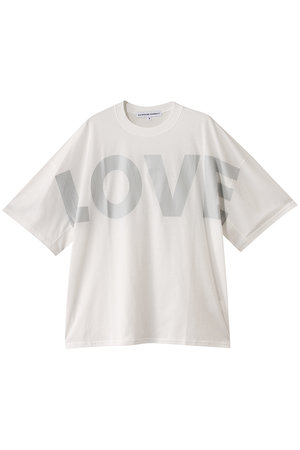 キャサリン・ハムネット/KATHARINE HAMNETTの【UNISEX】ビッグラブ スローガンTシャツ(110100/110102)