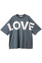 【UNISEX】ビッグラブ スローガンTシャツ キャサリン・ハムネット/KATHARINE HAMNETT グリーン