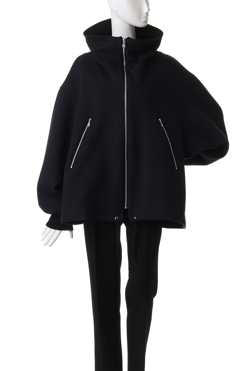 ジャケット・アウター archive KATHARINE HAMNETT black wool Y2K KATHARINE HAMNETT(キャサリン・ハムネット)｜ダブルニットハイネック